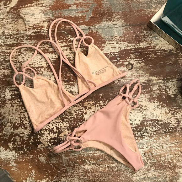 --SOLD-- ACACIA sunrise set SMALL 7/10 - Picture 2 of 4